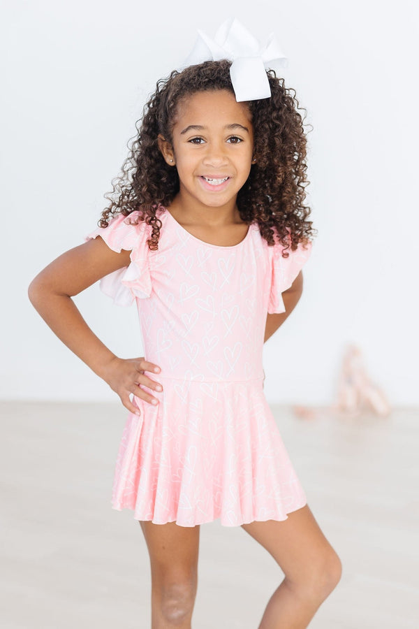 feeling-pink-s-s-twirl-leotard Mila &  Rose - Sophia's Style-Feeling Pink S/S Twirl Leotard-6-12M--1